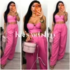 Kép 2/3 - Ravia bandage crop top pink -l-