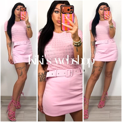 Rena skort övvel rózsaszín