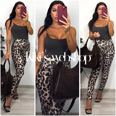 Basic top barna
