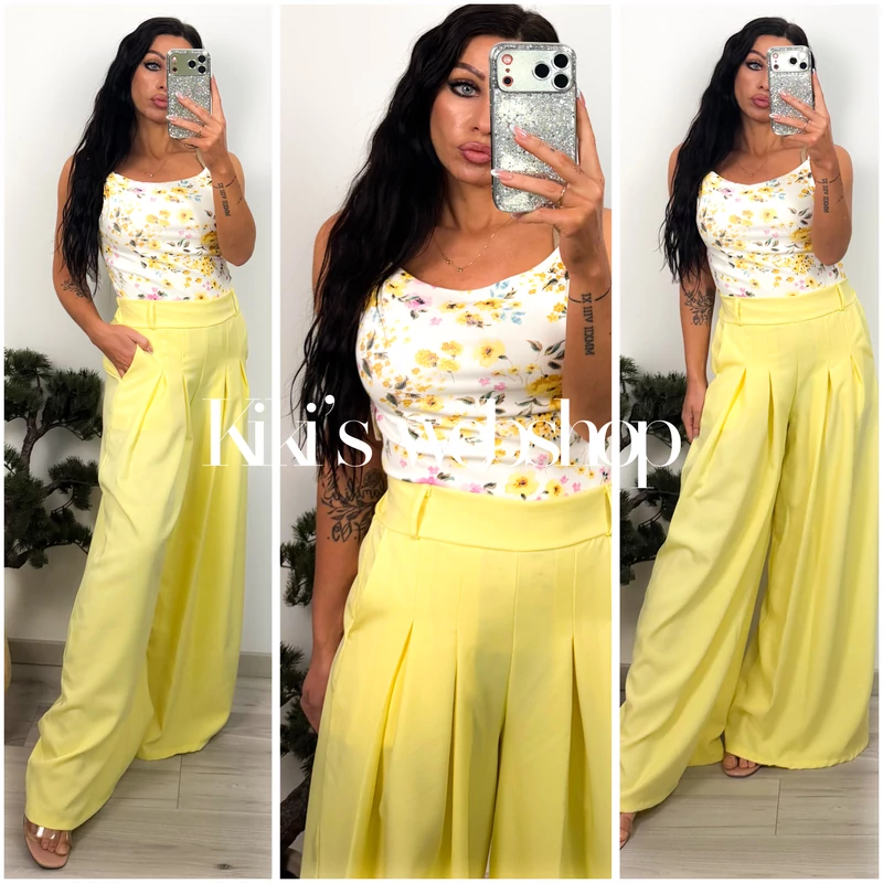 Tinas nadrág sárga