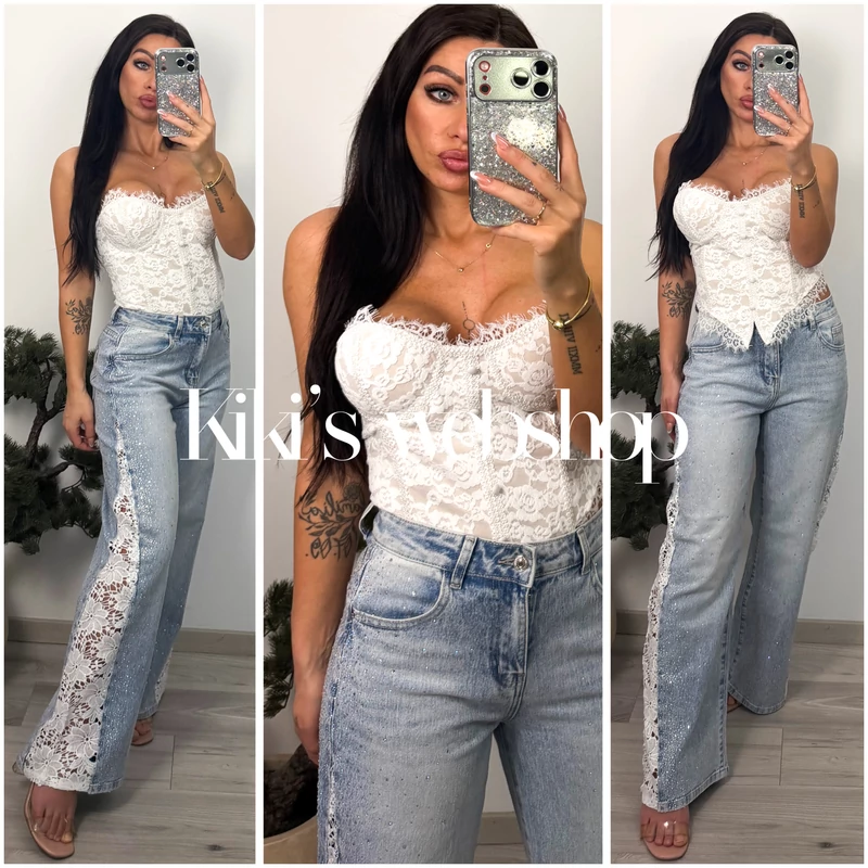 Zylan corset fehér