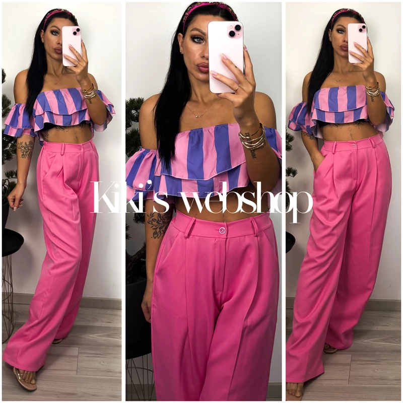Rony crop felső
