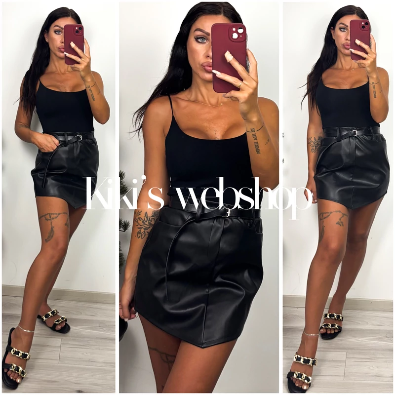 Basic top fekete