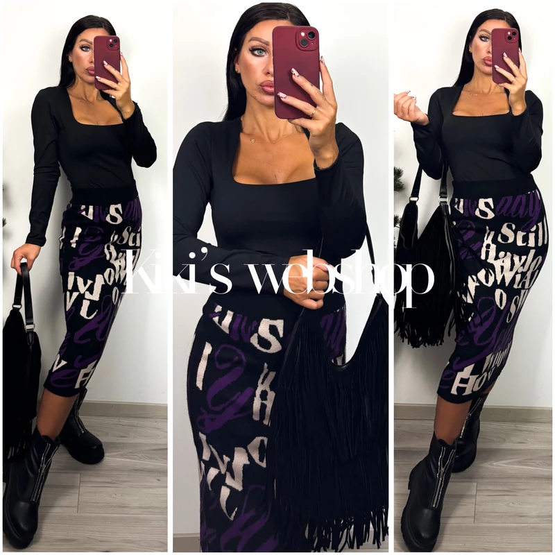 May jégselyem body fekete