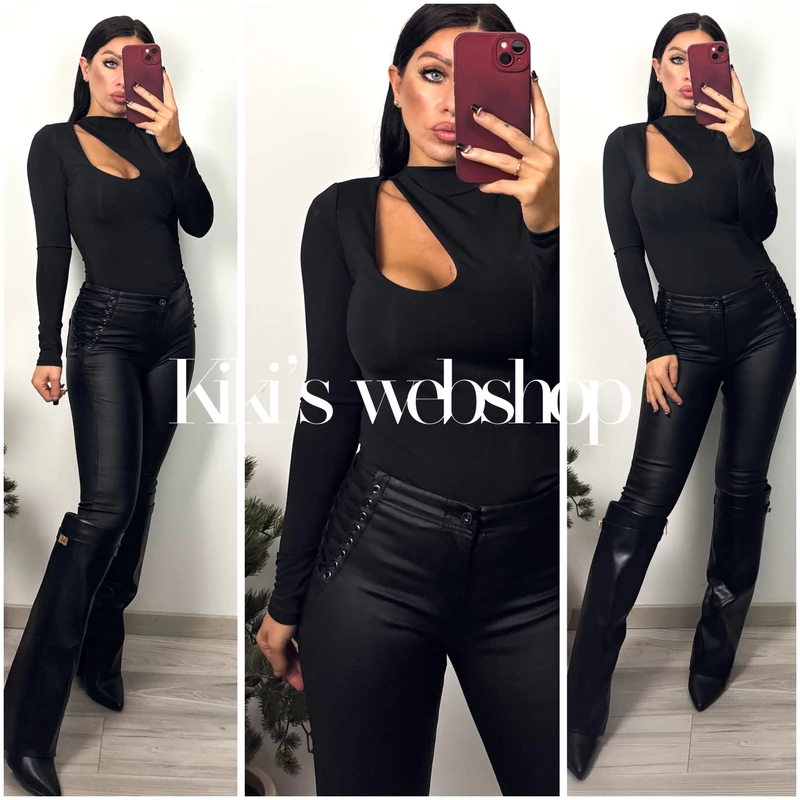 Reen jégselyem body fekete